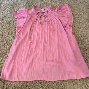 Bubblegum pink blouse